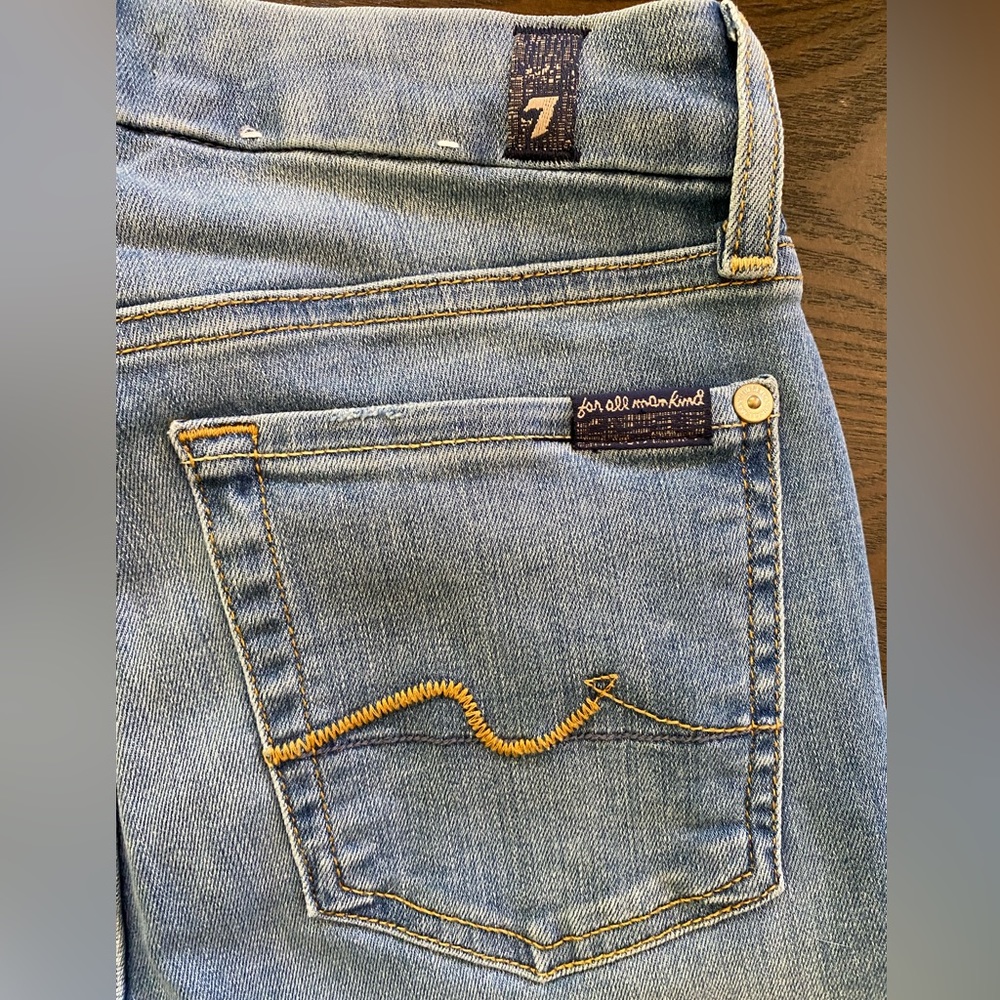Kimmie bootcut 7 for all man kind jeans